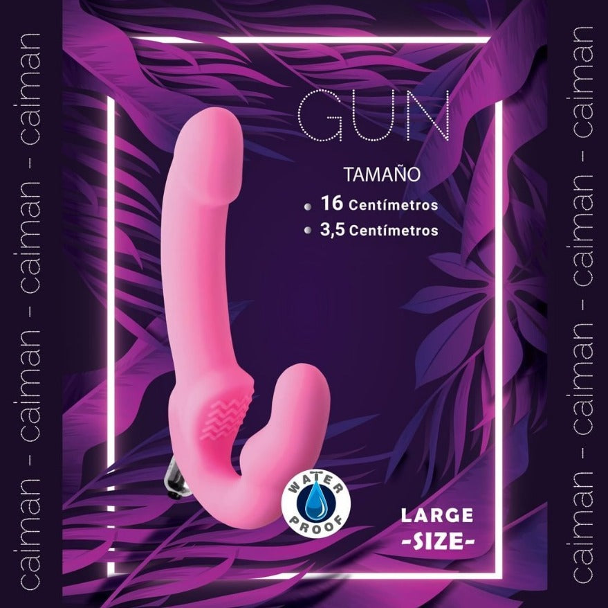 Gun Micro Vibro Large Rosa