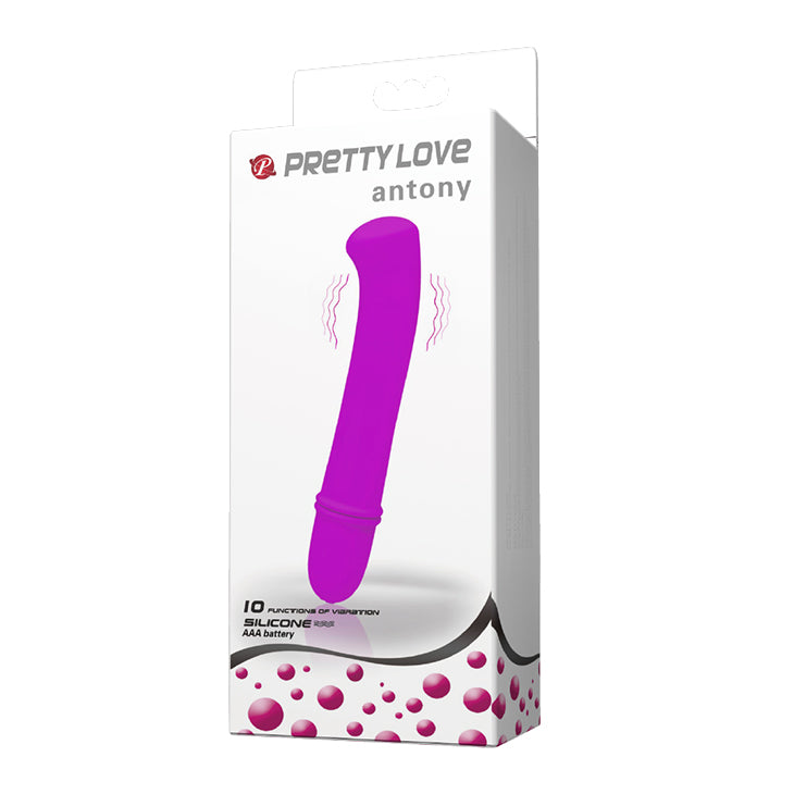 Vibrador Antony 10 Funciones Silicona