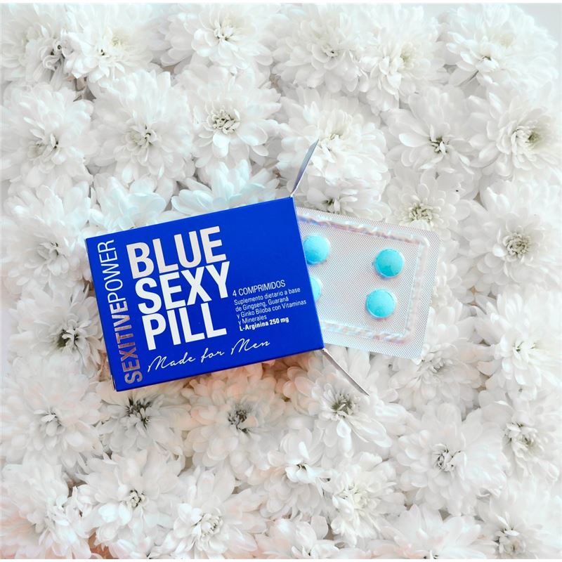 Blue Sexy Pill ( 4 unidades)