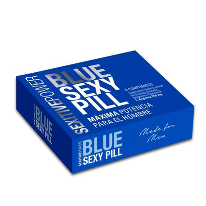 Blue Sexy Pill ( 4 unidades)