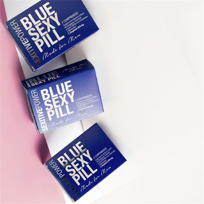 Blue Sexy Pill ( 4 unidades)