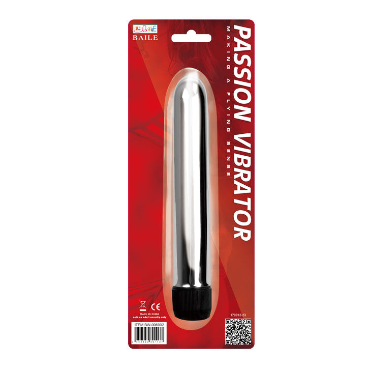 Vibrador Regulable Metalizado Passion