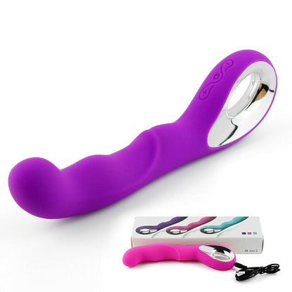 Vibrador Multifunción Recargable Punto G Silicona