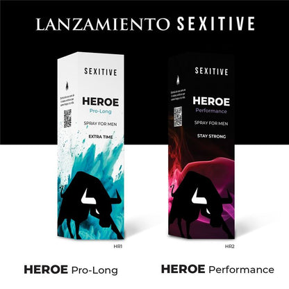 Héroe Pro Long Extra Time - Spray Masculino