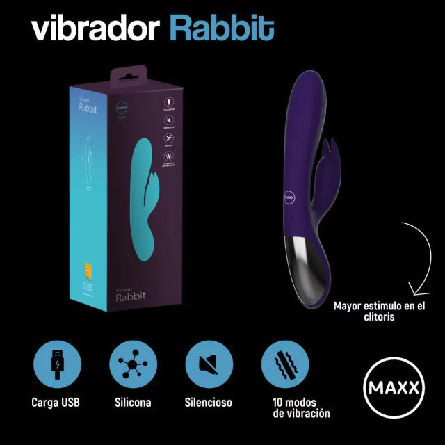 Maxx Play Vibrador Rabbit