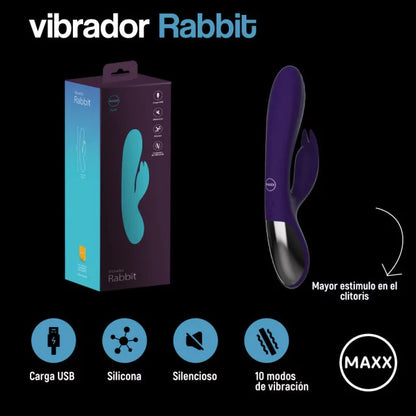 Maxx Play Vibrador Rabbit