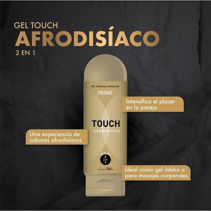 Prime Gel Touch 2 en 1 Afrodisíaco 200ml