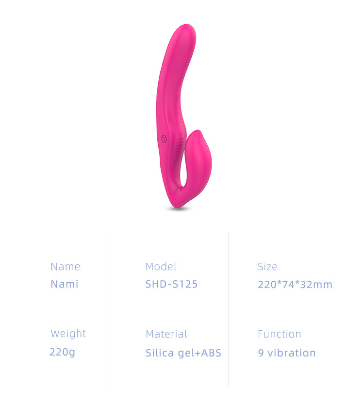 Nami Strap On Vibrador Multifuncional Recargable USB