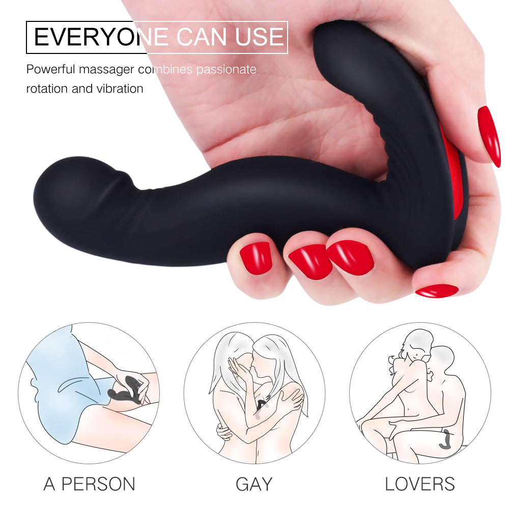 Jiggle Vibrador Anal Multifuncional Recargable