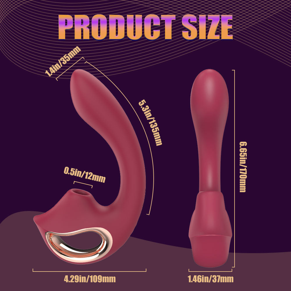 Vibrador Succionador Selene Recargable