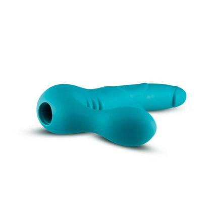 Temptasia - Luna - Strapless Silicone Dildo - Teal