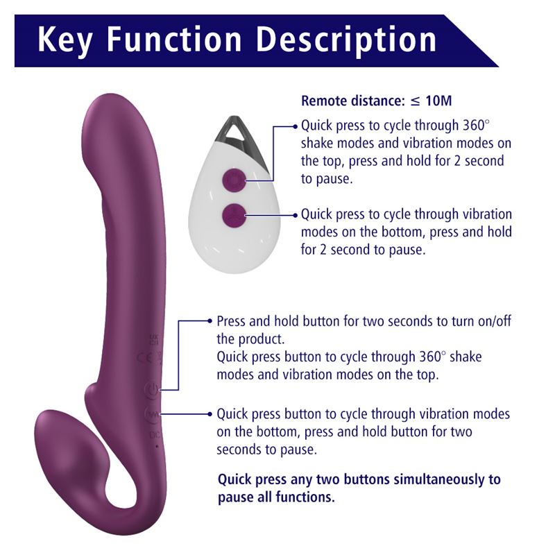 Strap-On Vibrator Qylon